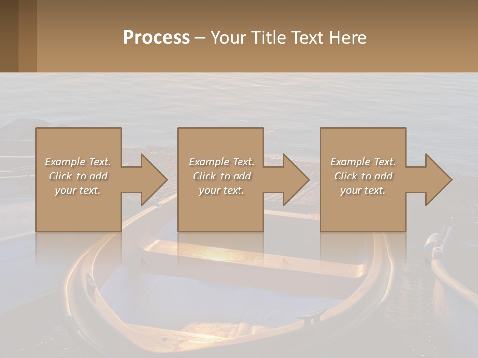 A Number Of Small Boats Near A Body Of Water PowerPoint Template
