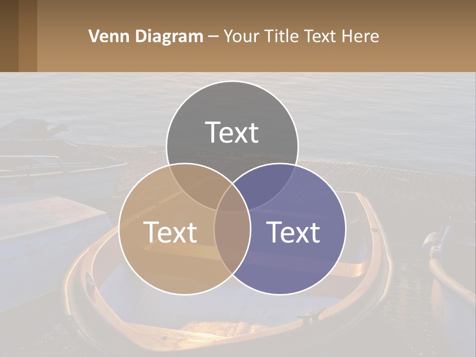 A Number Of Small Boats Near A Body Of Water PowerPoint Template