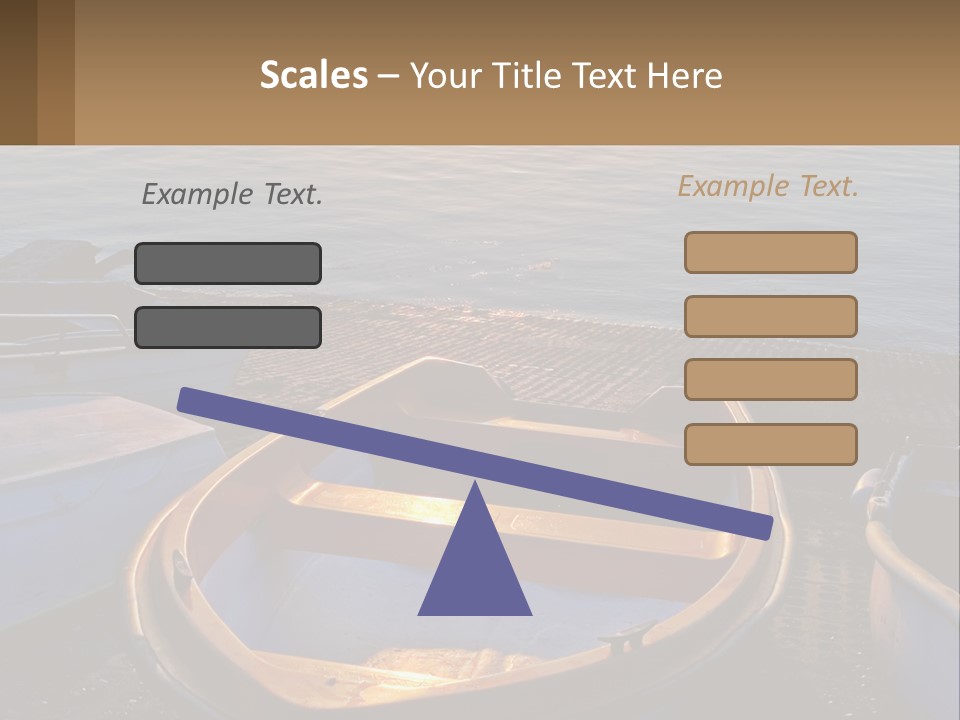 A Number Of Small Boats Near A Body Of Water PowerPoint Template