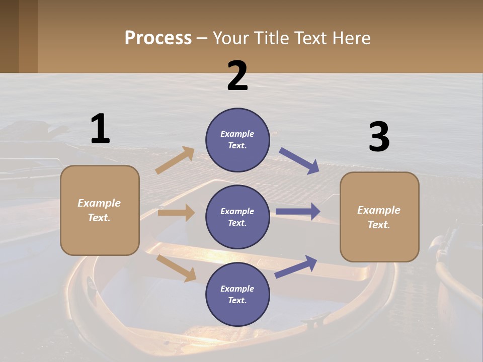 A Number Of Small Boats Near A Body Of Water PowerPoint Template