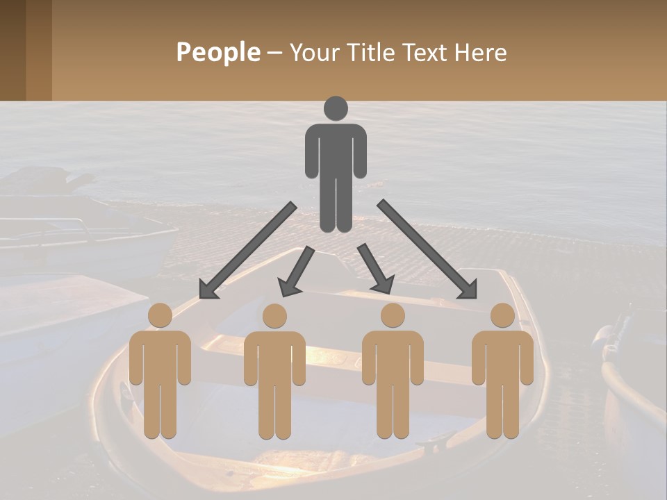 A Number Of Small Boats Near A Body Of Water PowerPoint Template