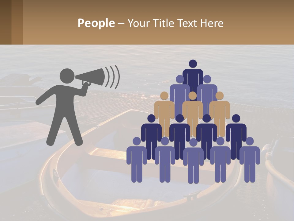 A Number Of Small Boats Near A Body Of Water PowerPoint Template