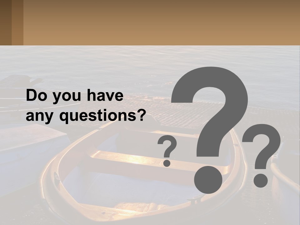 A Number Of Small Boats Near A Body Of Water PowerPoint Template