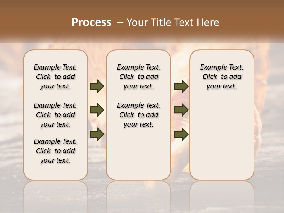 A Group Of Mushrooms Sitting On Top Of A Wooden Table PowerPoint Template