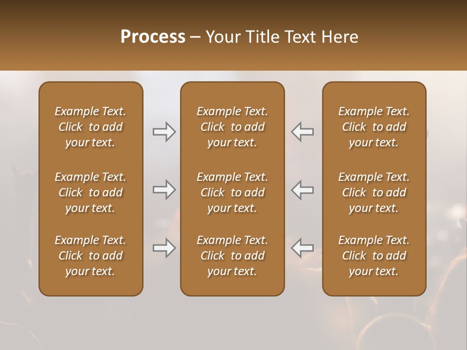 A Crowd Of People At A Concert Raising Their Hands PowerPoint Template
