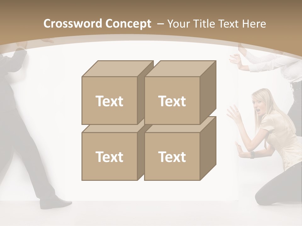 A Group Of People Standing Next To Each Other PowerPoint Template