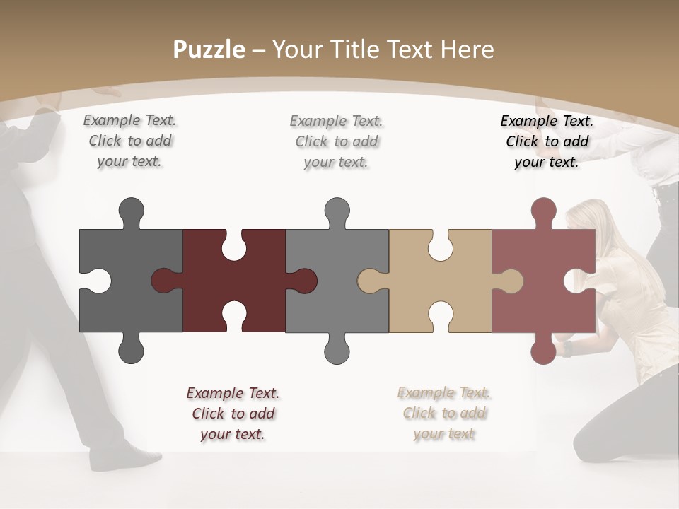 A Group Of People Standing Next To Each Other PowerPoint Template