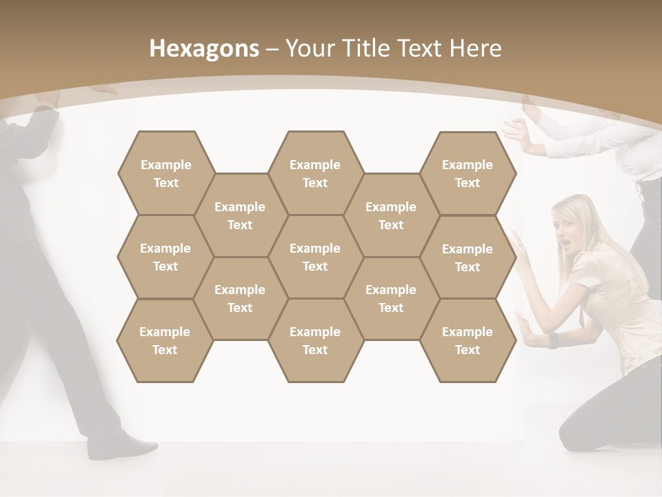 A Group Of People Standing Next To Each Other PowerPoint Template