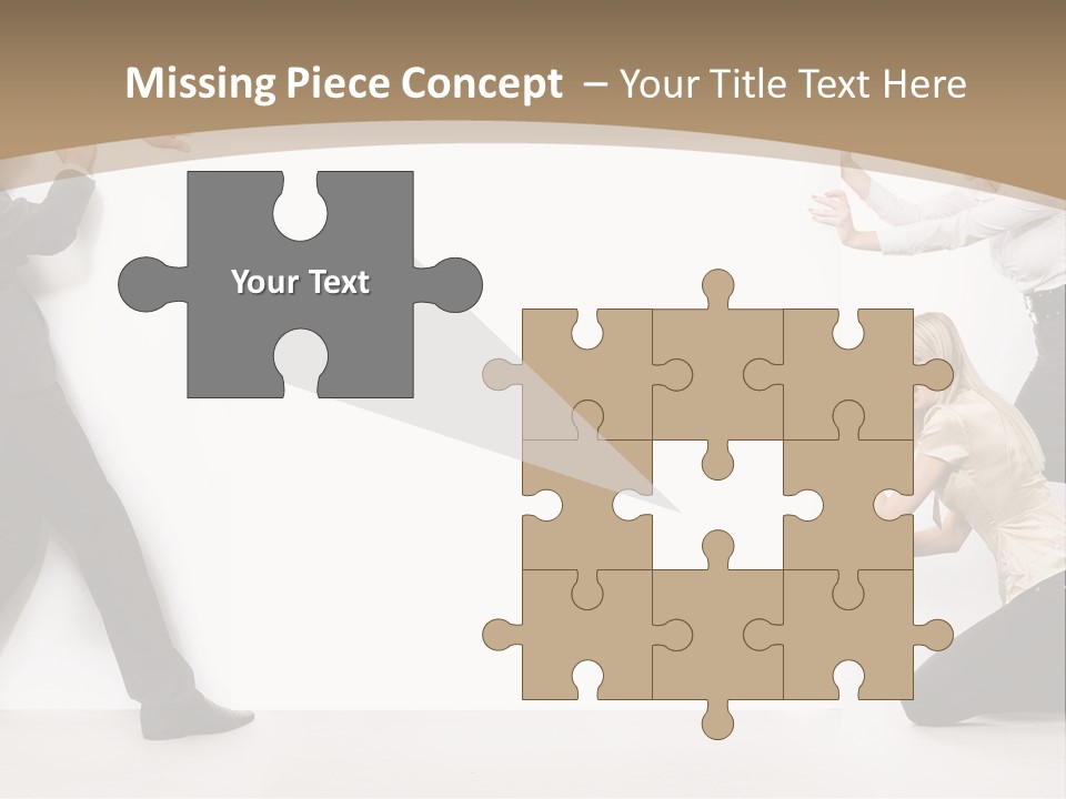 A Group Of People Standing Next To Each Other PowerPoint Template