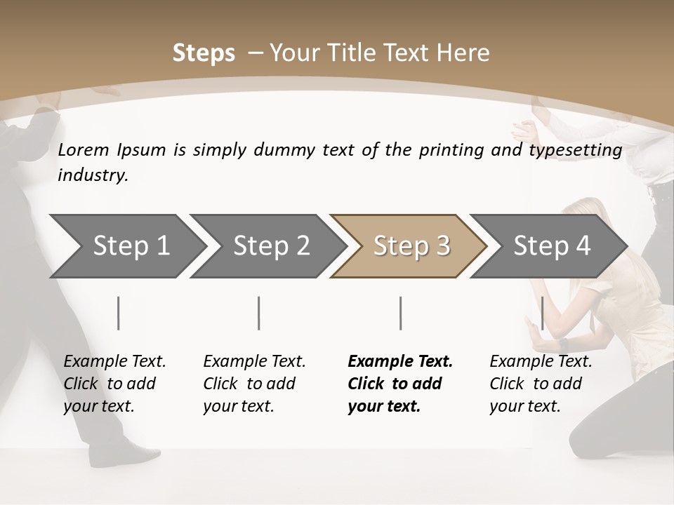 A Group Of People Standing Next To Each Other PowerPoint Template