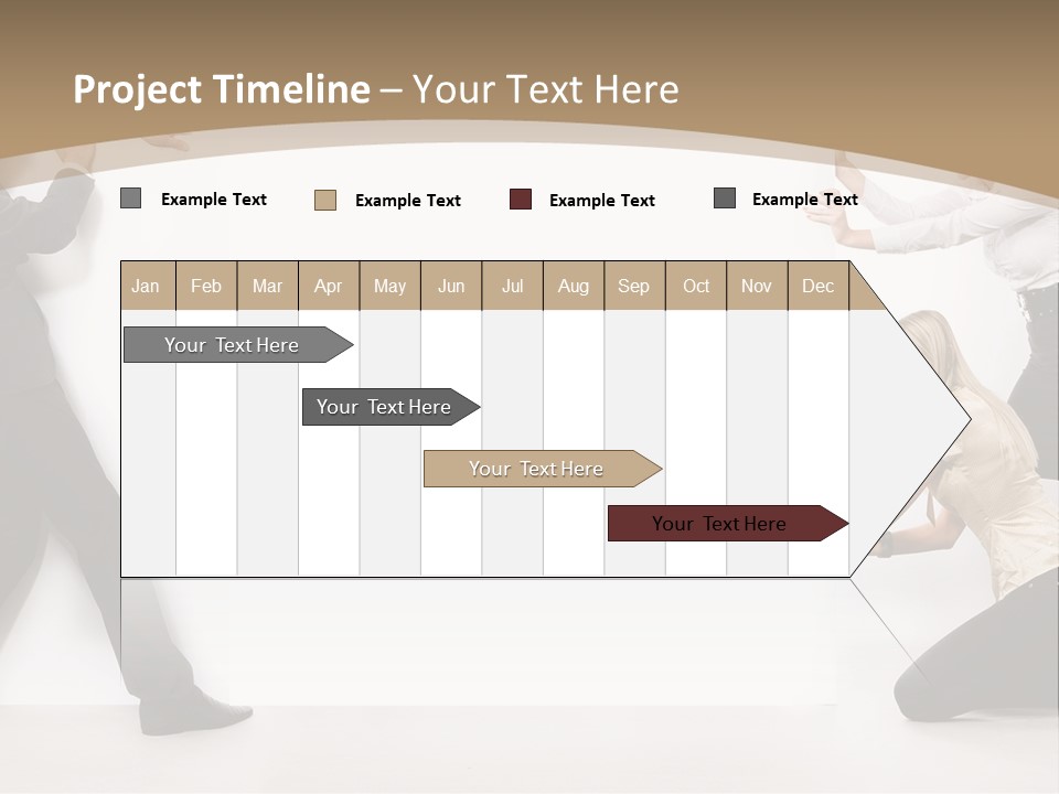 A Group Of People Standing Next To Each Other PowerPoint Template