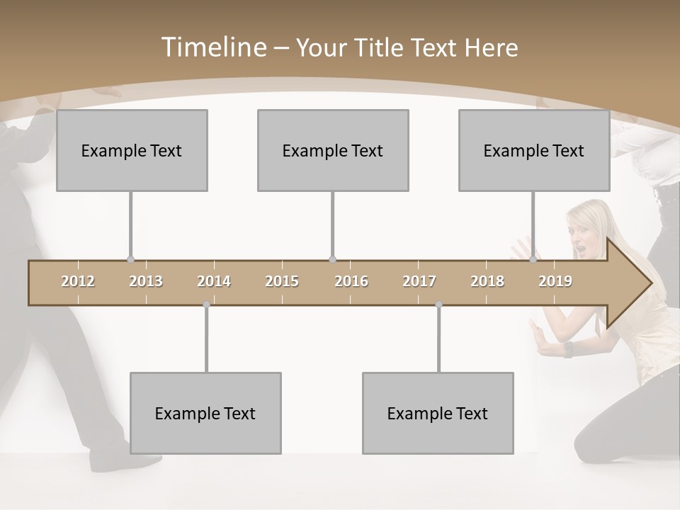 A Group Of People Standing Next To Each Other PowerPoint Template