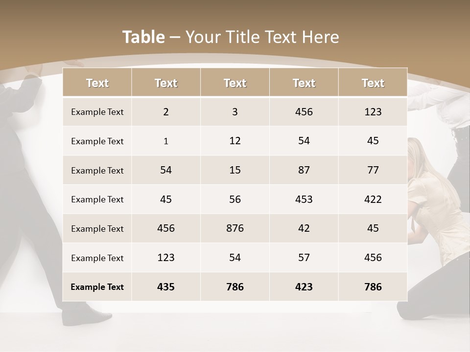 A Group Of People Standing Next To Each Other PowerPoint Template