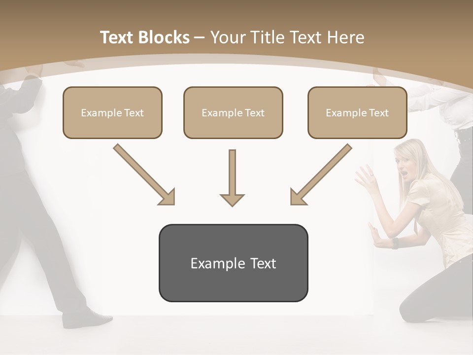 A Group Of People Standing Next To Each Other PowerPoint Template