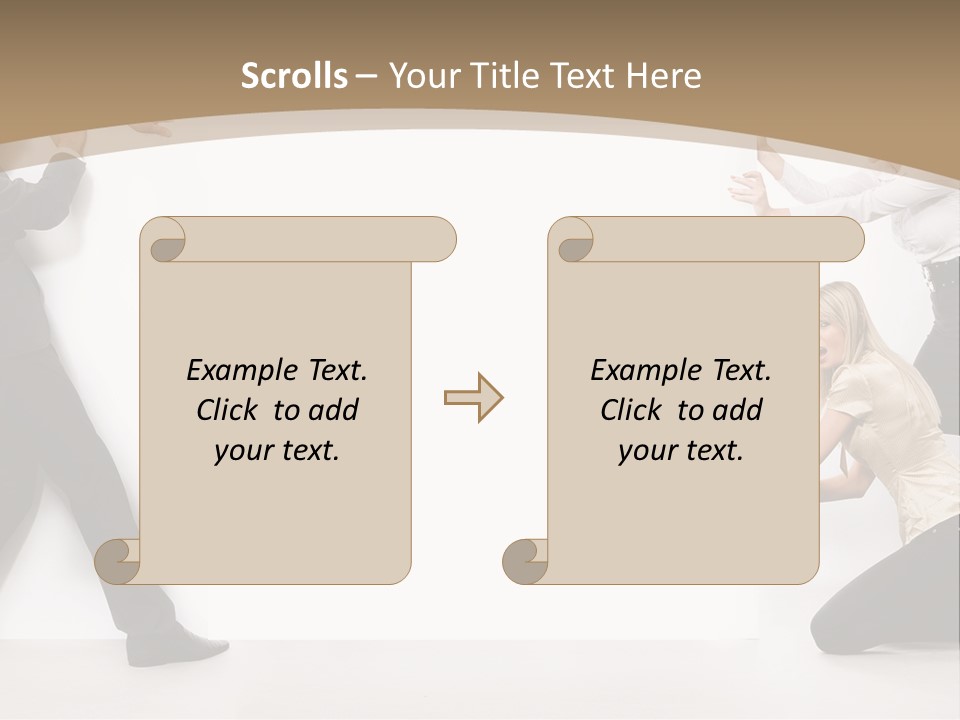 A Group Of People Standing Next To Each Other PowerPoint Template
