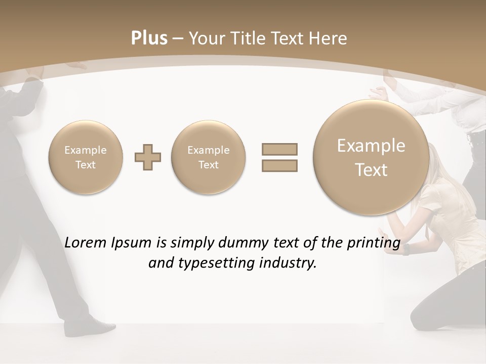 A Group Of People Standing Next To Each Other PowerPoint Template