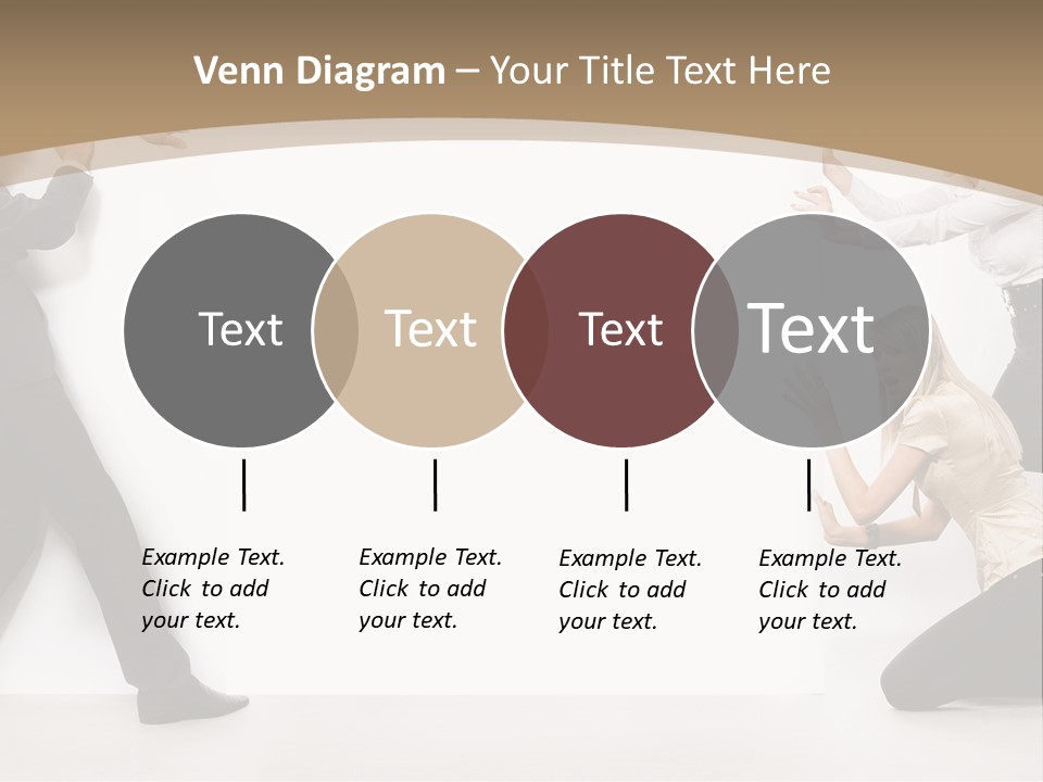 A Group Of People Standing Next To Each Other PowerPoint Template