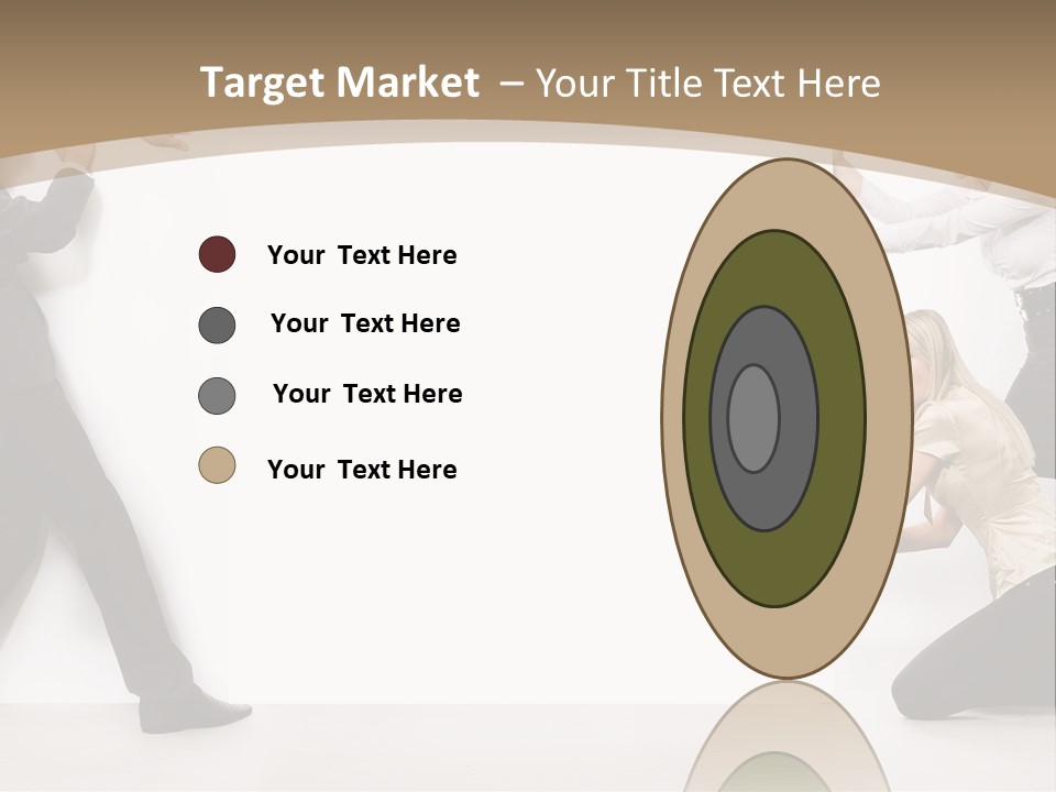 A Group Of People Standing Next To Each Other PowerPoint Template