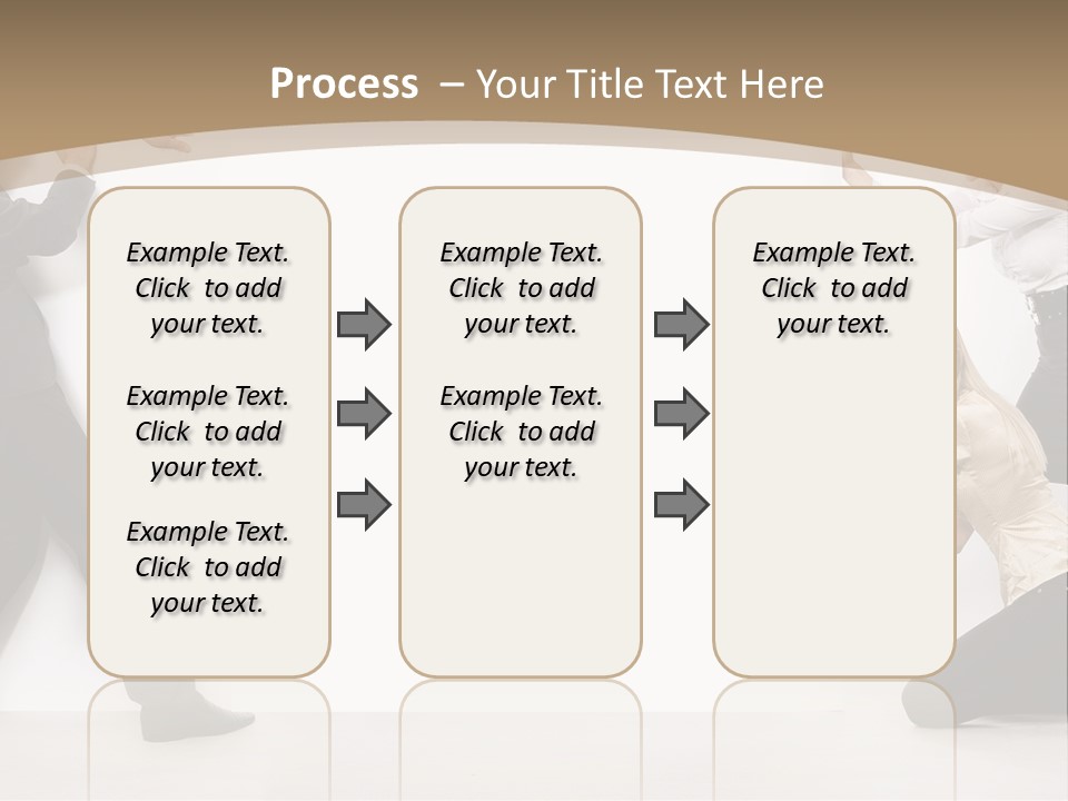A Group Of People Standing Next To Each Other PowerPoint Template