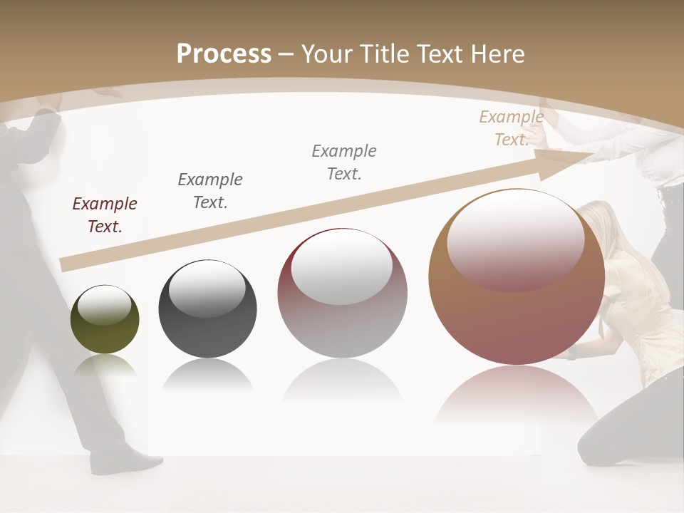 A Group Of People Standing Next To Each Other PowerPoint Template
