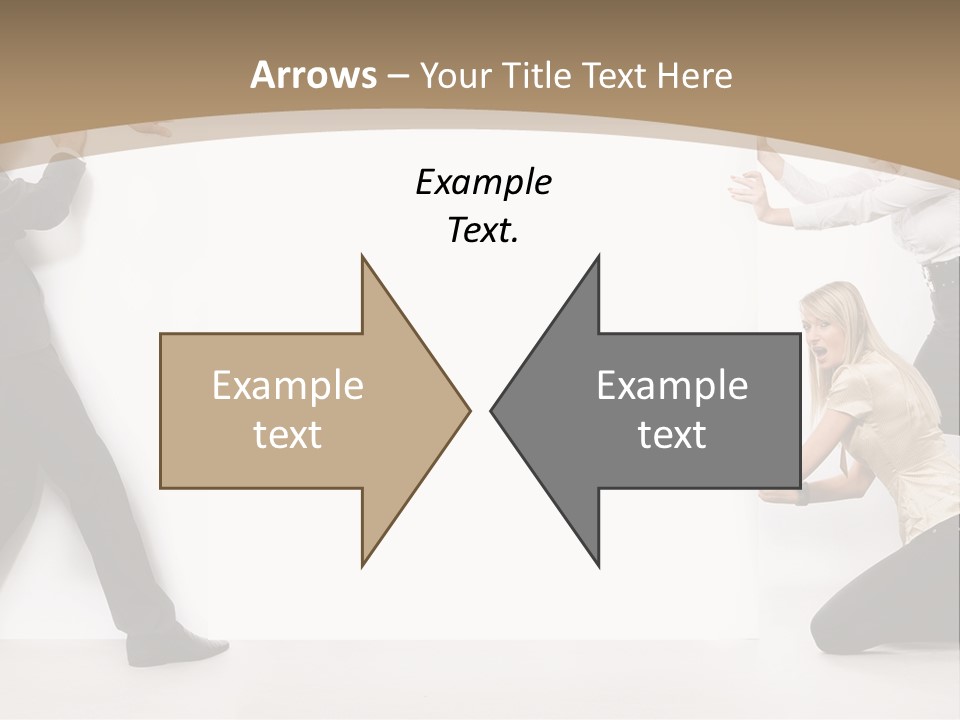 A Group Of People Standing Next To Each Other PowerPoint Template
