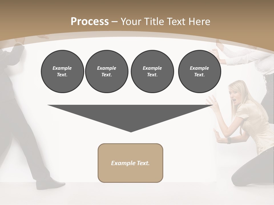 A Group Of People Standing Next To Each Other PowerPoint Template