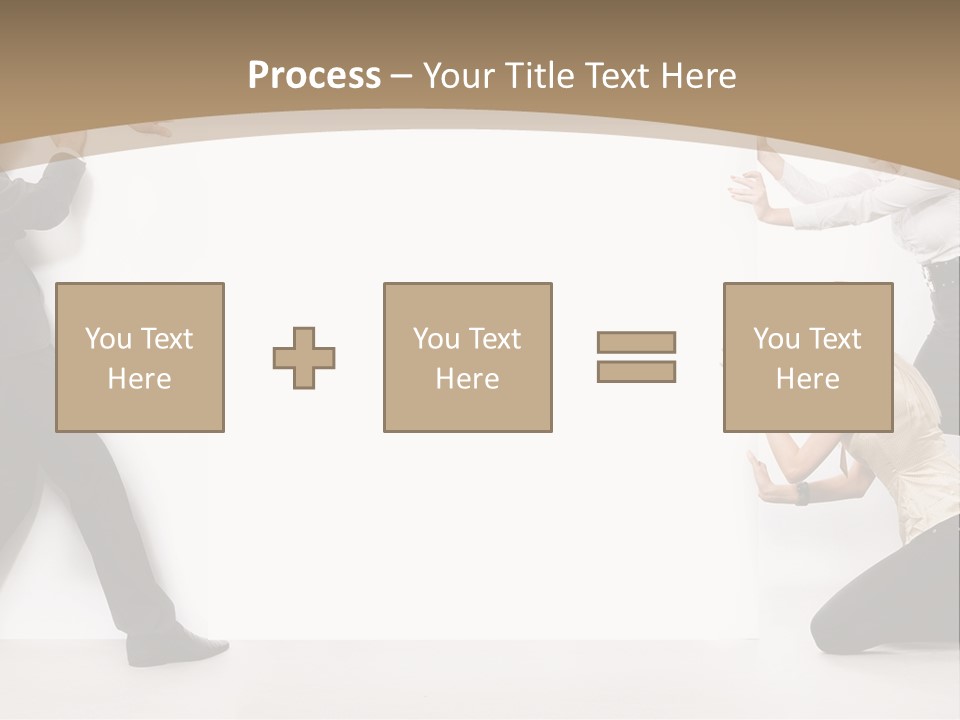 A Group Of People Standing Next To Each Other PowerPoint Template