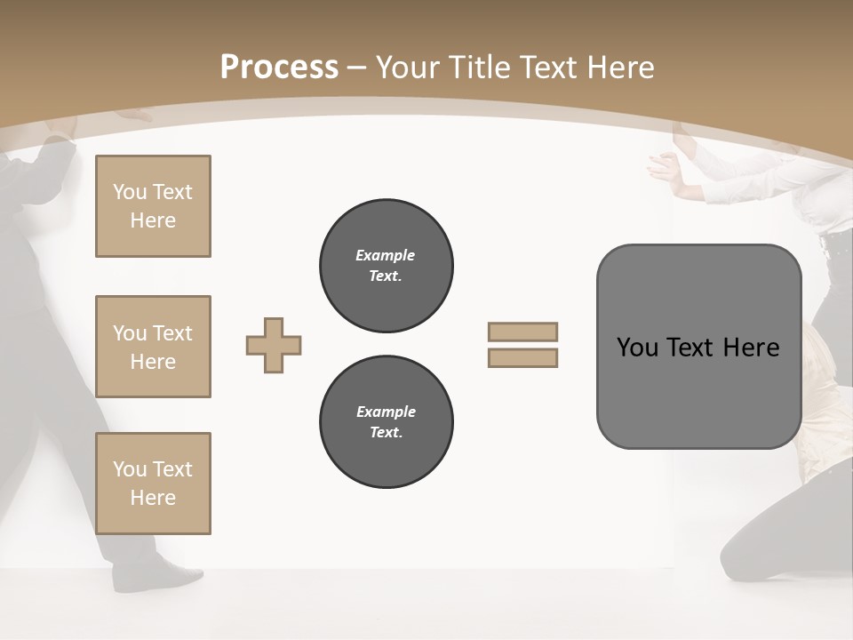 A Group Of People Standing Next To Each Other PowerPoint Template