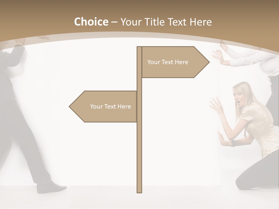 A Group Of People Standing Next To Each Other PowerPoint Template