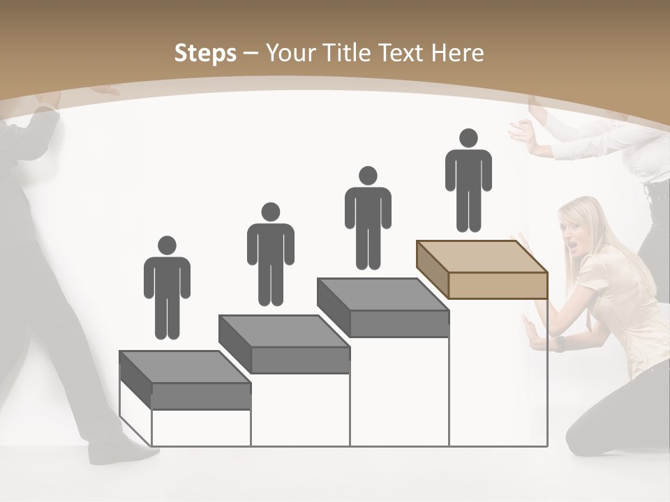 A Group Of People Standing Next To Each Other PowerPoint Template