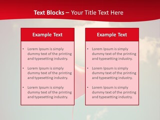 A Red Heart Shaped Balloon Floating In The Air PowerPoint Template