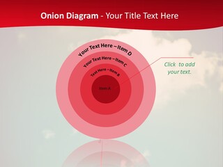 A Red Heart Shaped Balloon Floating In The Air PowerPoint Template