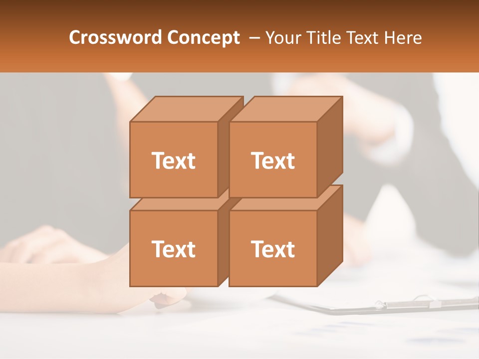 A Couple Of People Sitting At A Table With A Cup PowerPoint Template