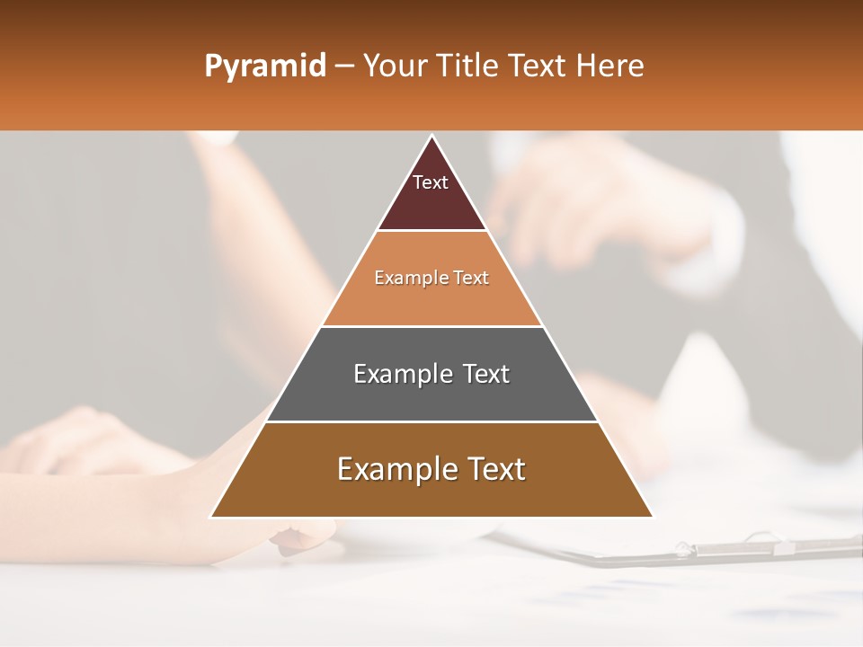 A Couple Of People Sitting At A Table With A Cup PowerPoint Template