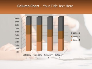 A Couple Of People Sitting At A Table With A Cup PowerPoint Template