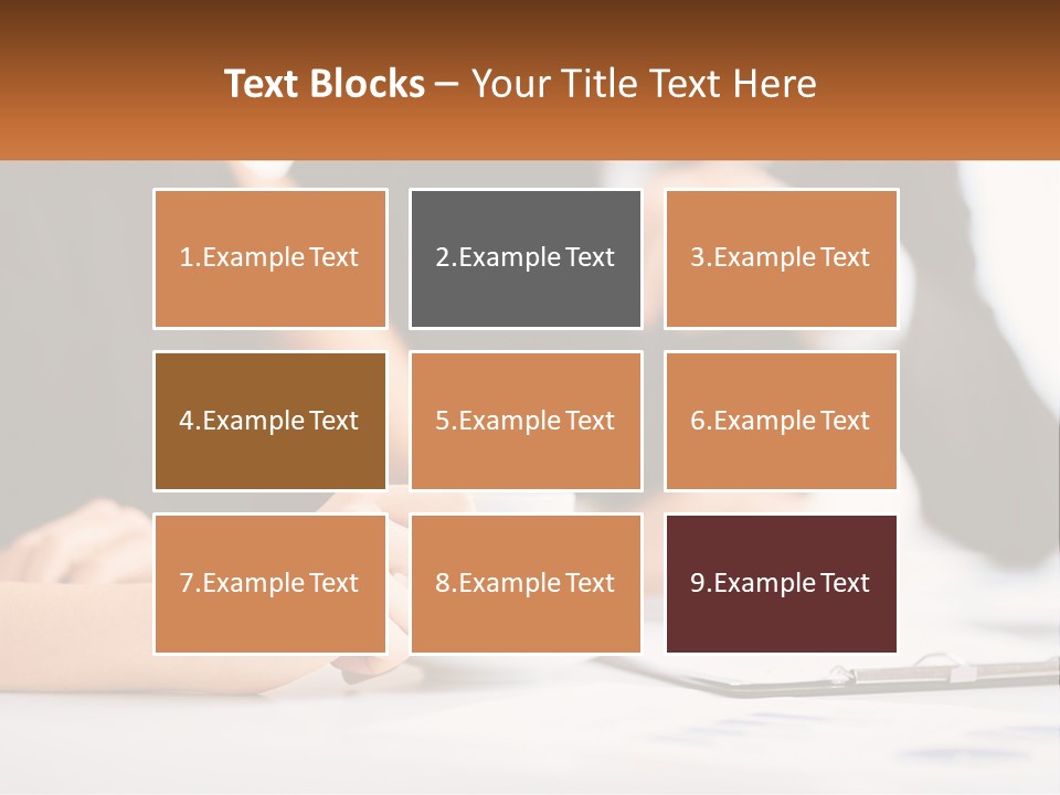 A Couple Of People Sitting At A Table With A Cup PowerPoint Template