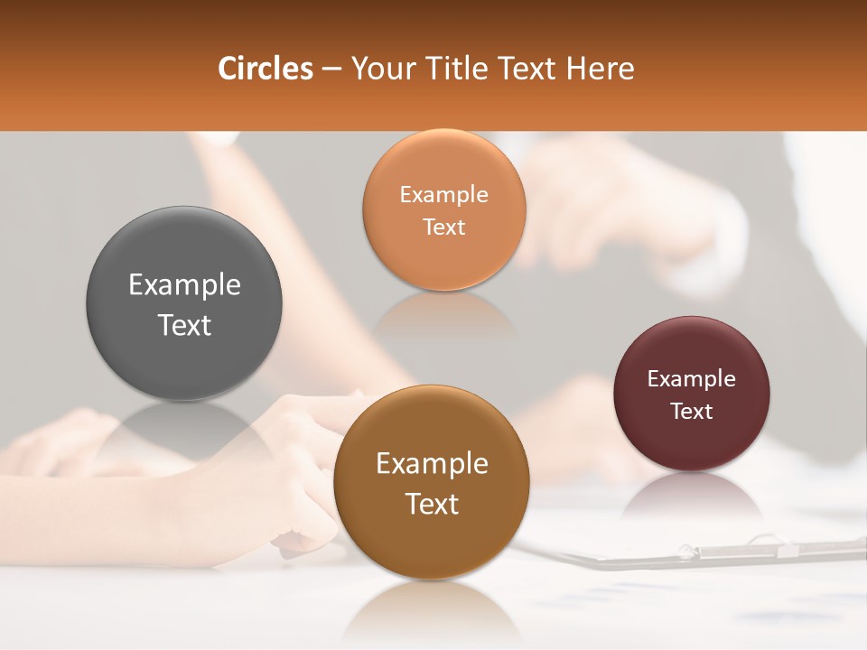 A Couple Of People Sitting At A Table With A Cup PowerPoint Template