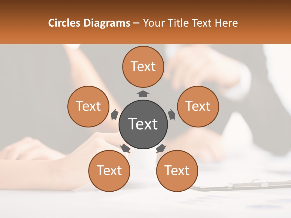 A Couple Of People Sitting At A Table With A Cup PowerPoint Template