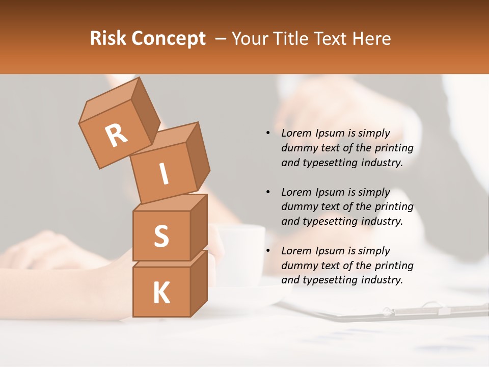 A Couple Of People Sitting At A Table With A Cup PowerPoint Template