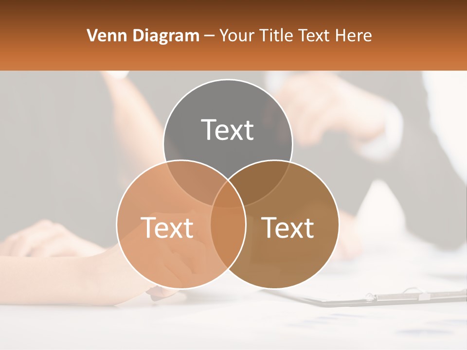 A Couple Of People Sitting At A Table With A Cup PowerPoint Template