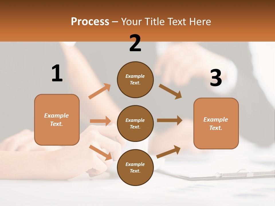 A Couple Of People Sitting At A Table With A Cup PowerPoint Template