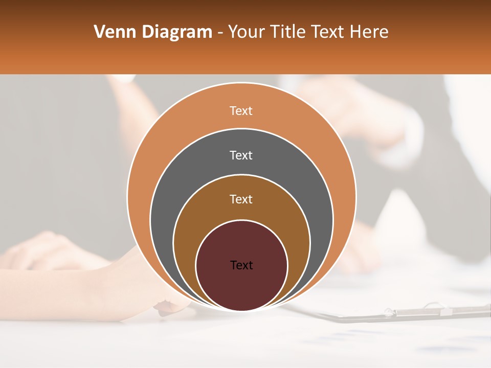 A Couple Of People Sitting At A Table With A Cup PowerPoint Template