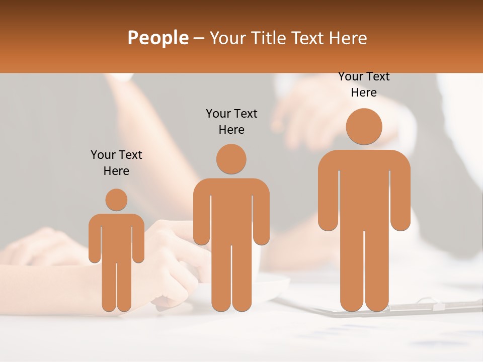 A Couple Of People Sitting At A Table With A Cup PowerPoint Template