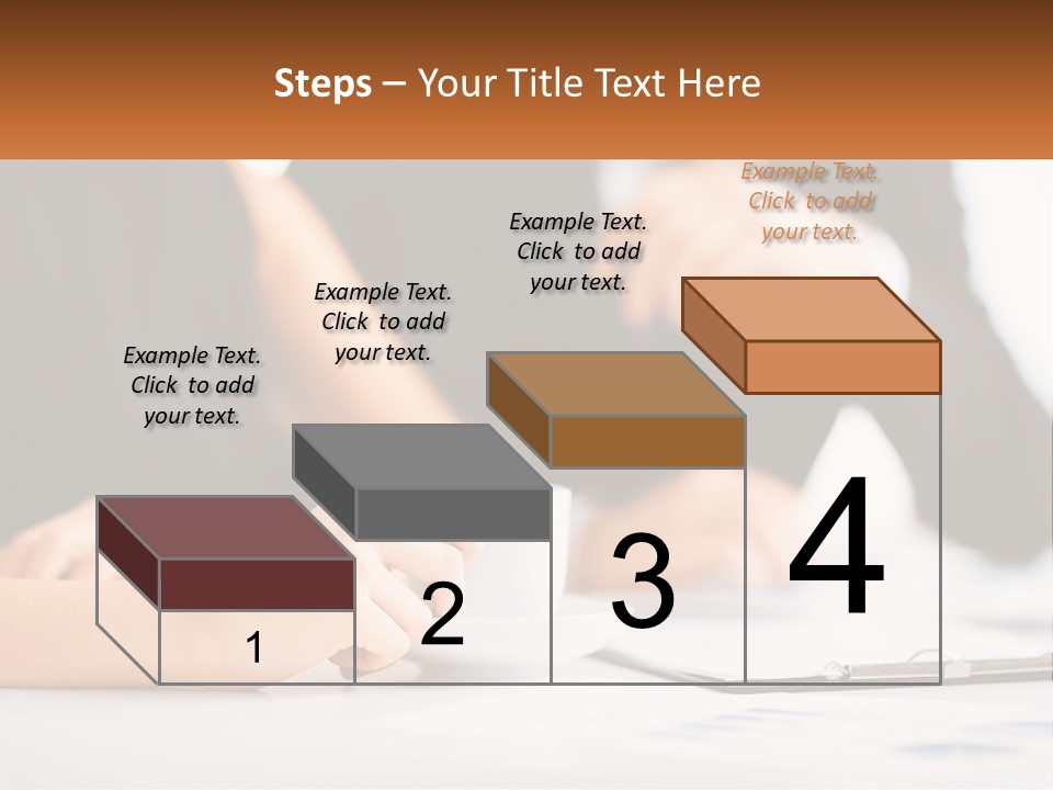 A Couple Of People Sitting At A Table With A Cup PowerPoint Template
