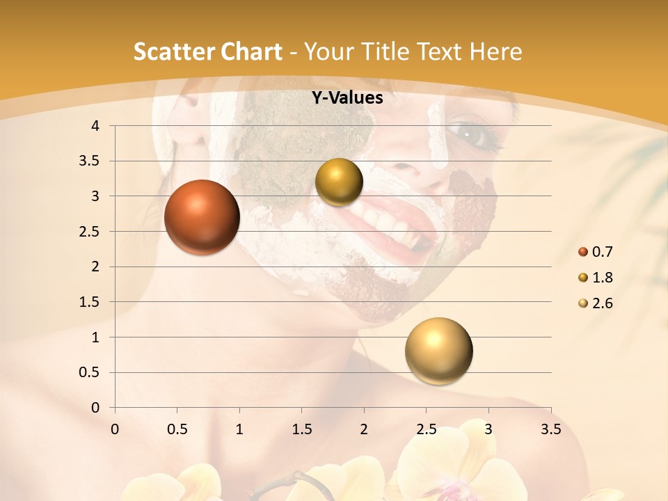 A Woman With A Towel On Her Head And A Green Mask On Her Face PowerPoint Template