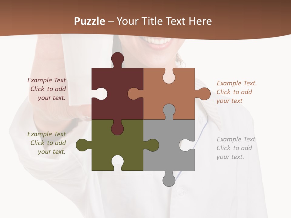 A Woman In A White Shirt Holding A Glass Of Milk PowerPoint Template