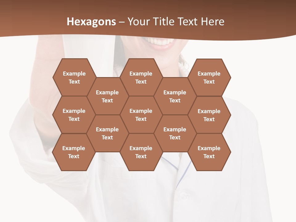 A Woman In A White Shirt Holding A Glass Of Milk PowerPoint Template