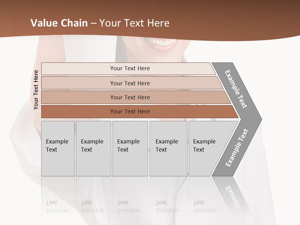 A Woman In A White Shirt Holding A Glass Of Milk PowerPoint Template