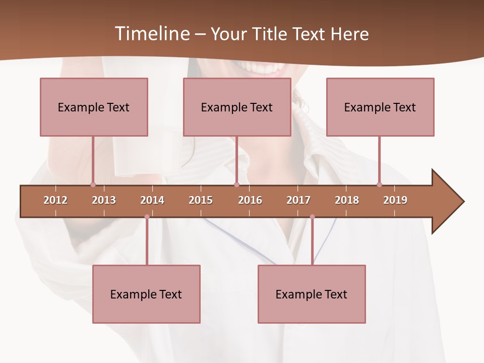 A Woman In A White Shirt Holding A Glass Of Milk PowerPoint Template