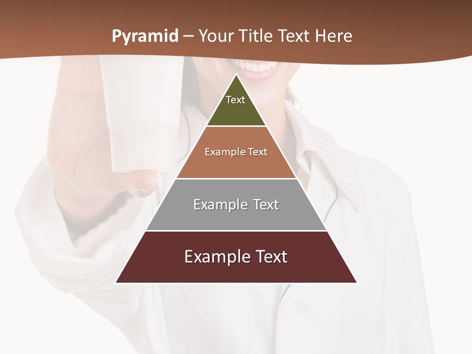 A Woman In A White Shirt Holding A Glass Of Milk PowerPoint Template